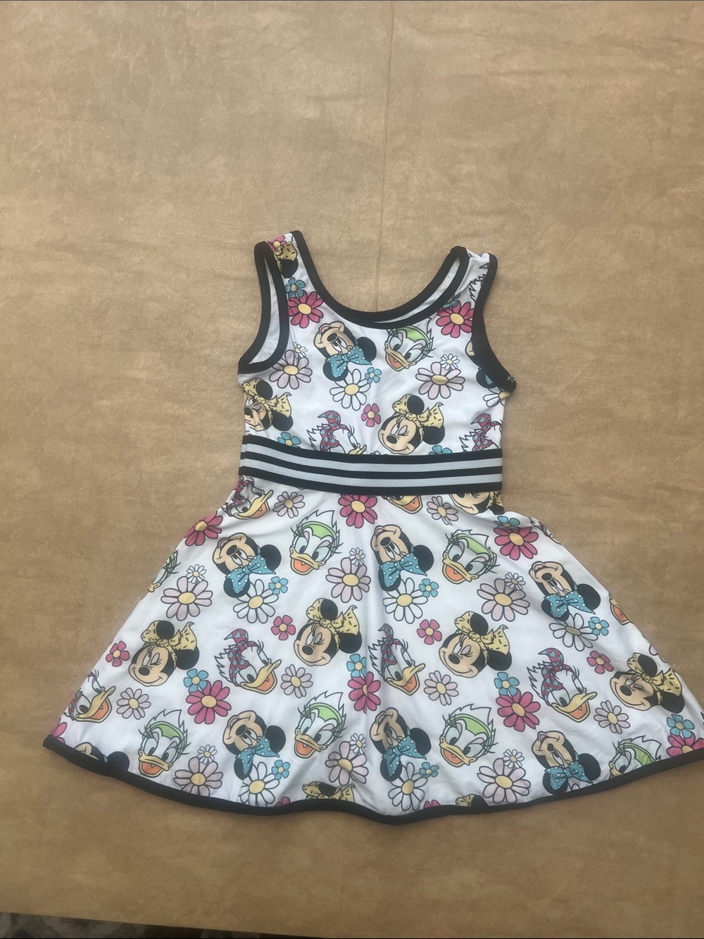 Disney Minnie & Daisy Athletic Dress Floral Print Girls - Size 4T